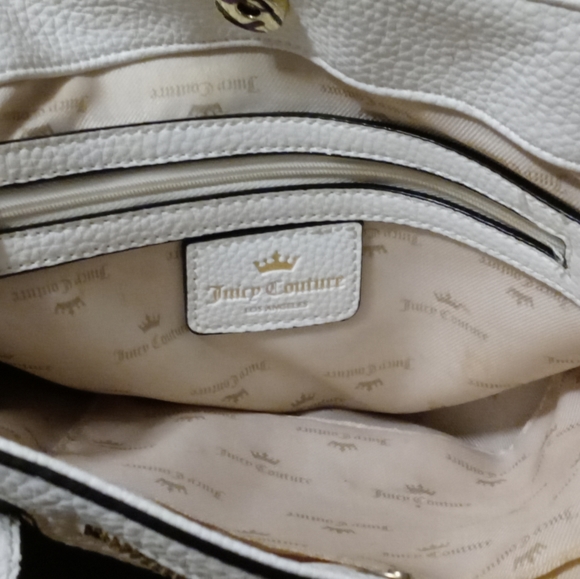 JUICY COUTURE LARGE BLACK&WHITE🎒Like 🆕,LOS ANGELES,Nice Gift! 🎁 - Picture 7 of 7